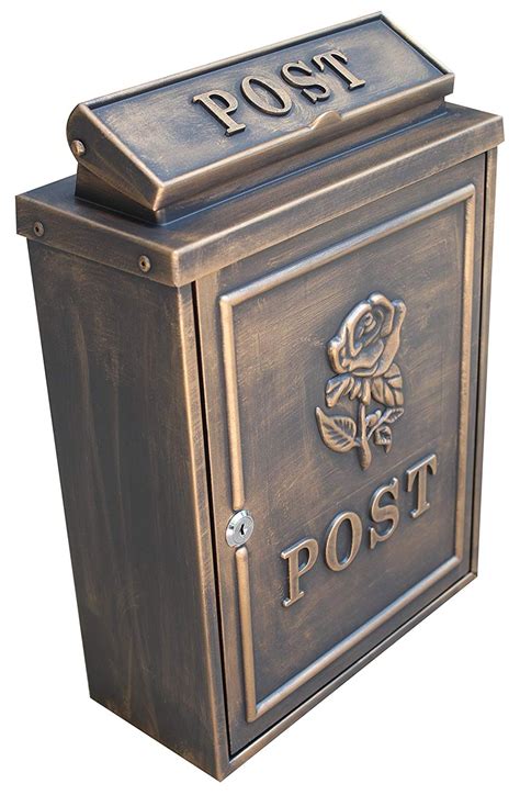 metal house mailbox|house mounted mailboxes for residences.